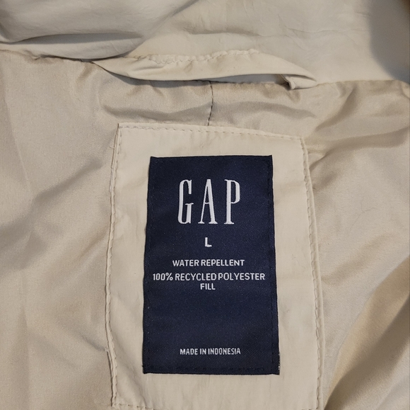 GAP Puffer Coat - Cream - Picture 5 of 6